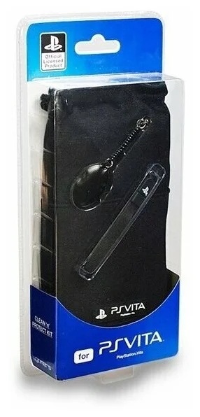 картинка Комплект аксессуаров Clean'n'Protect Kit PS Vita. Купить Комплект аксессуаров Clean'n'Protect Kit PS Vita в магазине 66game.ru