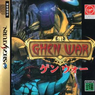 картинка Ghen War NTSC Japan ( Sega Saturn) USED от магазина 66game.ru