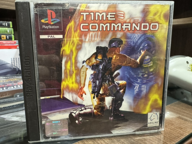картинка Time Commando original [PS1, английская версия] USED от магазина 66game.ru