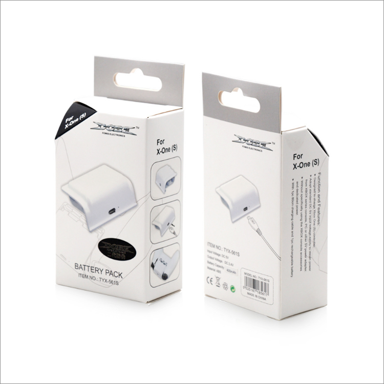 картинка Аккумулятор геймпада Xbox One S/ X 400mAh White DOBE (TYX-561s). Купить Аккумулятор геймпада Xbox One S/ X 400mAh White DOBE (TYX-561s) в магазине 66game.ru
