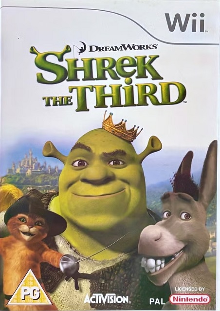 картинка Shrek the Third (Шрек 3) [Wii, английская версия]. Купить Shrek the Third (Шрек 3) [Wii, английская версия] в магазине 66game.ru