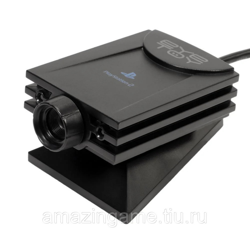 картинка Камера для PS2 EyeToy (б/у) Black. Купить Камера для PS2 EyeToy (б/у) Black в магазине 66game.ru