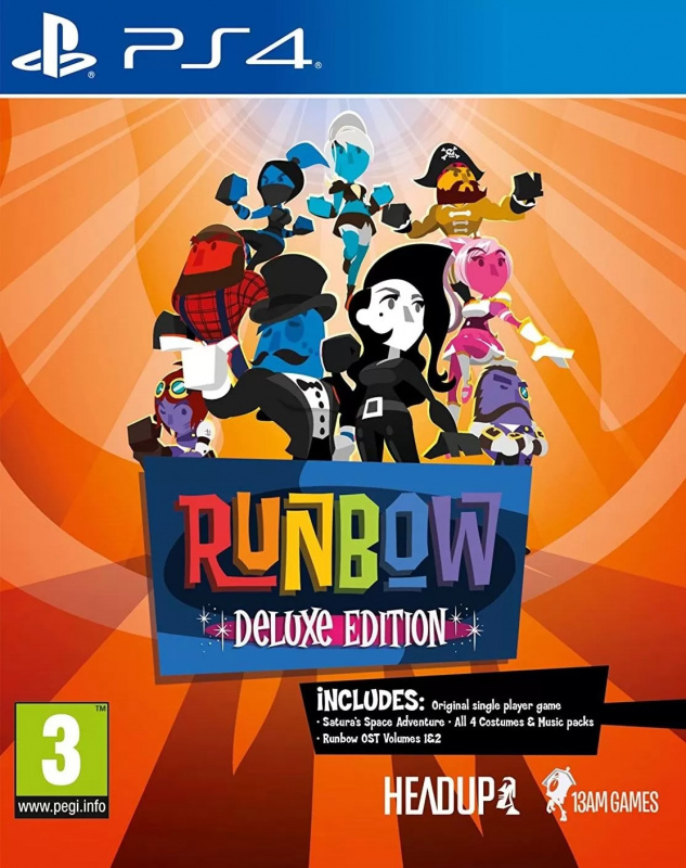картинка Runbow Специальное Издание Deluxe Edition [PS4, английская версия] USED. Купить Runbow Специальное Издание Deluxe Edition [PS4, английская версия] USED в магазине 66game.ru