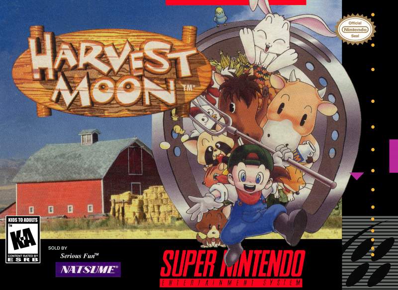 Harvest Moon (SNES PAL). Купить Harvest Moon (SNES PAL) в магазине 66game.ru