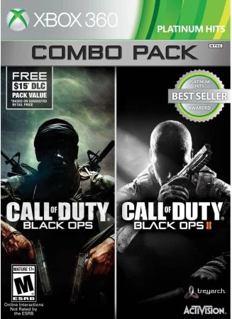 картинка Call of Duty Combo Pack (Black Ops + Black Ops 2) [Xbox 360, английская версия]. Купить Call of Duty Combo Pack (Black Ops + Black Ops 2) [Xbox 360, английская версия] в магазине 66game.ru