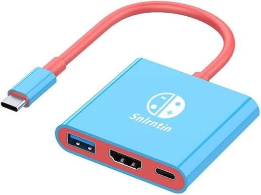 картинка Type-C hub for the Nintendo Switch. Купить Type-C hub for the Nintendo Switch в магазине 66game.ru