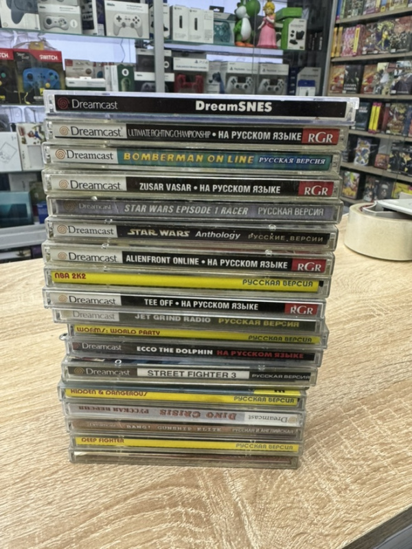 картинка Лот староделов штамповок для Dreamcast 3 от магазина 66game.ru