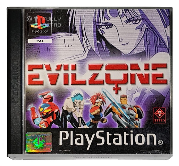 картинка Evil Zone original [PS1, английская версия] USED от магазина 66game.ru