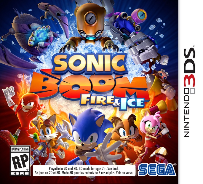 картинка Sonic Boom: Fire & Ice [3DS] USED. Купить Sonic Boom: Fire & Ice [3DS] USED в магазине 66game.ru