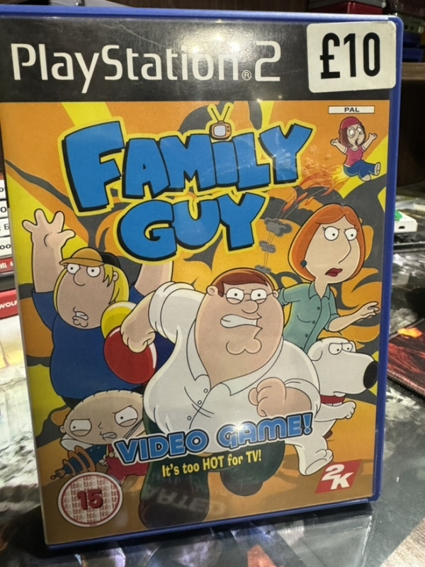 картинка Family Guy Video Game! [PS2] USED. Купить Family Guy Video Game! [PS2] USED в магазине 66game.ru