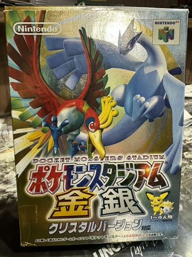 картинка Pokemon Stadium: Gold & Silver (NES 64 NTSC) JAP ORIGINAL Б/У    от магазина 66game.ru