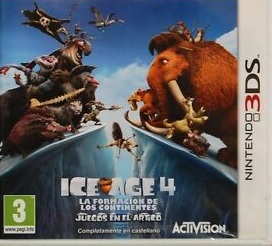 картинка Ледниковый период 4: Континентальный дрейф [3DS, английская версия] USED. Купить Ледниковый период 4: Континентальный дрейф [3DS, английская версия] USED в магазине 66game.ru