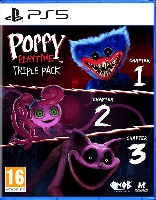 картинка Poppy Playtime Triple Pack [PlayStation 5,PS5  русские субтитры] от магазина 66game.ru