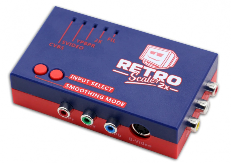 картинка RetroScaler2x A/V в HDMI. Купить RetroScaler2x A/V в HDMI в магазине 66game.ru
