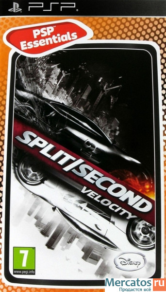 картинка Split / Second: Velocity [PSP] USED. Купить Split / Second: Velocity [PSP] USED в магазине 66game.ru