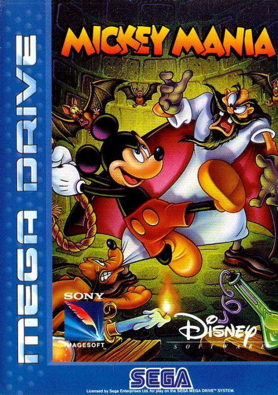картинка Mickey Mania - Timeless Adventures of Mickey Mouse [английская версия][Sega]. Купить Mickey Mania - Timeless Adventures of Mickey Mouse [английская версия][Sega] в магазине 66game.ru