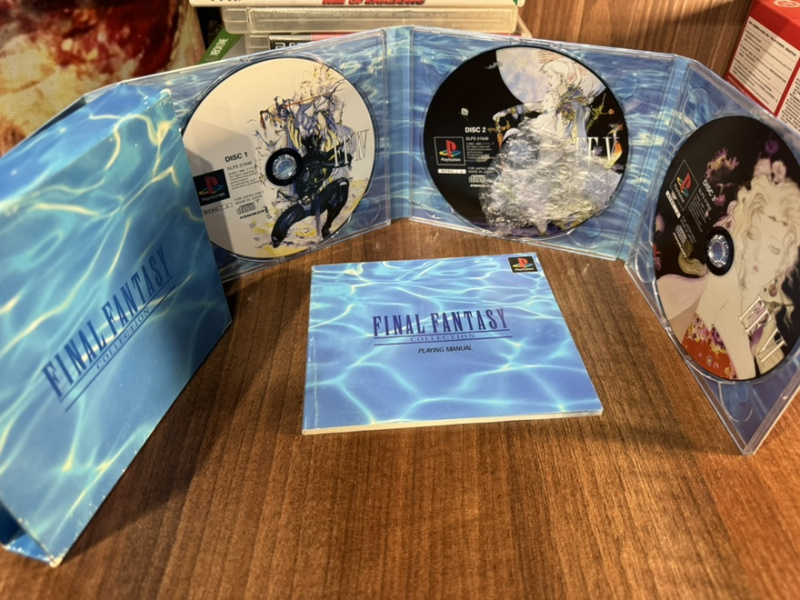 картинка FINAL FANTASY Collection IV V VI (4 5 6) original NTSC J  [PS1, японская версия] USED  от магазина 66game.ru