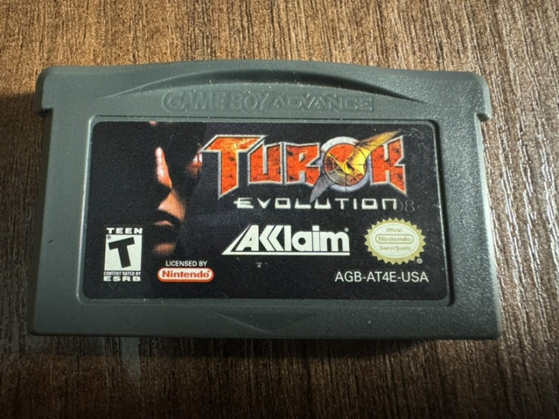картинка Turok original!! (английская  версия)[GBA]. Купить Turok original!! (английская  версия)[GBA] в магазине 66game.ru