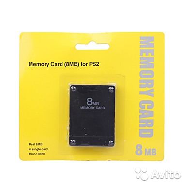 картинка Карта памяти для PS2 8 Mb. Купить Карта памяти для PS2 8 Mb в магазине 66game.ru