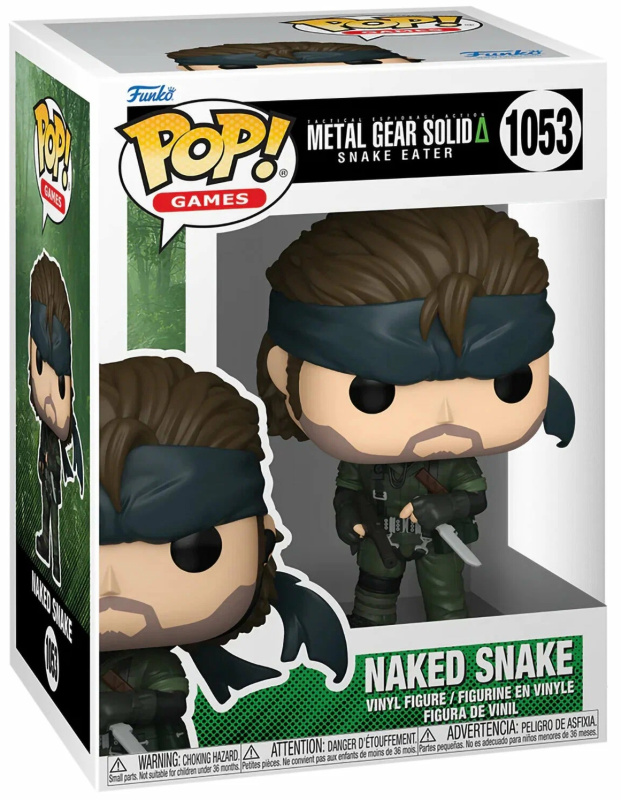 картинка Фигурка Funko POP! Games Metal Gear Solid 3 Naked Snake (1053). Купить Фигурка Funko POP! Games Metal Gear Solid 3 Naked Snake (1053) в магазине 66game.ru