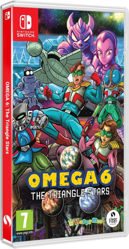 Omega 6 The Triangle Stars [Switch, английская версия]. Купить Omega 6 The Triangle Stars [Switch, английская версия] в магазине 66game.ru