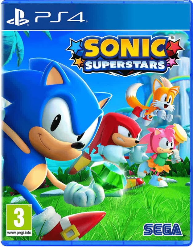 картинка Sonic Superstars [PlayStation 4,PS4  русские субтитры] USED. Купить Sonic Superstars [PlayStation 4,PS4  русские субтитры] USED в магазине 66game.ru