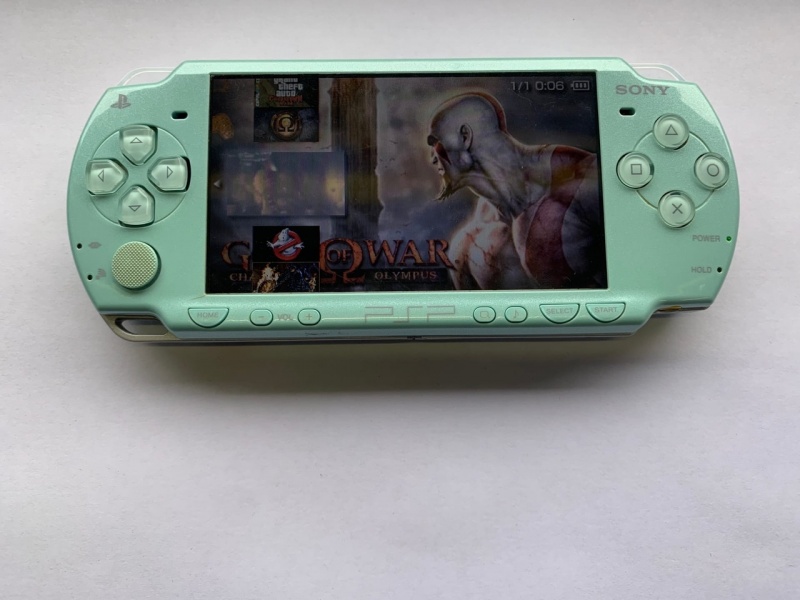 PSP 2008 Мятная + 32 Gb (Игры) [USED]. Купить PSP 2008 Мятная + 32 Gb (Игры) [USED] в магазине 66game.ru