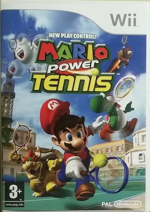 картинка NEW PLAY CONTROL! Mario Power Tennis [Wii] USED. Купить NEW PLAY CONTROL! Mario Power Tennis [Wii] USED в магазине 66game.ru