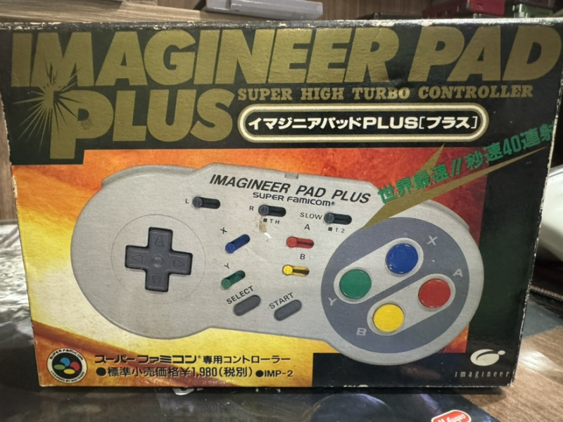 картинка Джойстик SNES IMAGINEER PAD PLUS Controller IMP-02. Купить Джойстик SNES IMAGINEER PAD PLUS Controller IMP-02 в магазине 66game.ru