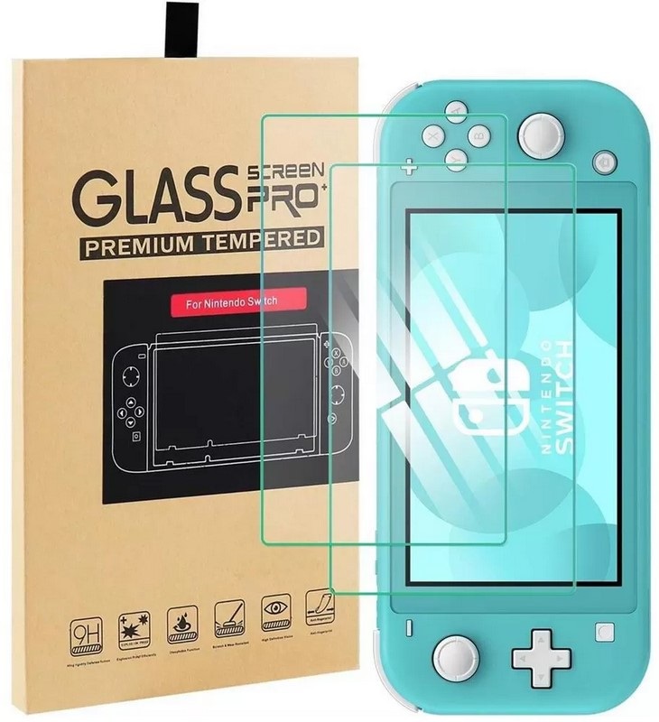 картинка Защитное стекло Glass Screen PRO+ Premium Tempered (9H) Switch Lite. Купить Защитное стекло Glass Screen PRO+ Premium Tempered (9H) Switch Lite в магазине 66game.ru