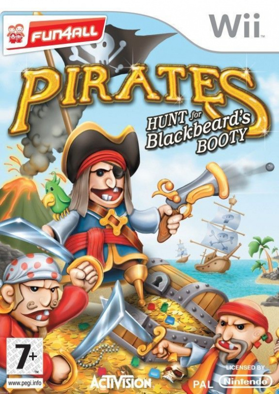 картинка Pirate's: The Hunt For Blackbeard's Booty [Wii]. Купить Pirate's: The Hunt For Blackbeard's Booty [Wii] в магазине 66game.ru