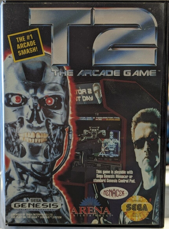 картинка T2 - The Arcade Game (Original) [Sega Genesis]. Купить T2 - The Arcade Game (Original) [Sega Genesis] в магазине 66game.ru