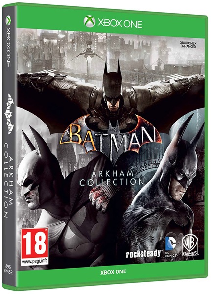 картинка Batman Arkham Collection [Xbox One, русские субтитры] USED. Купить Batman Arkham Collection [Xbox One, русские субтитры] USED в магазине 66game.ru