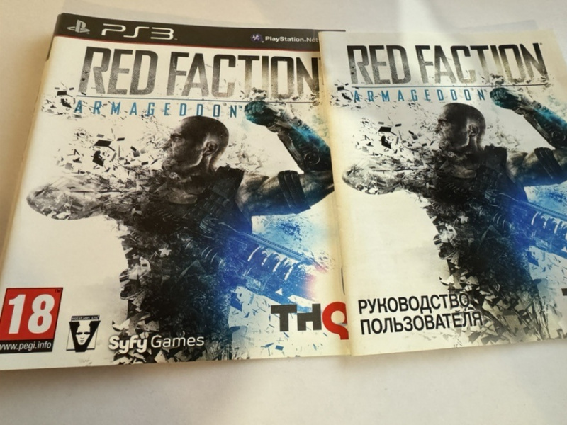 картинка Обложка игры Red Faction: Armaggedon PS3. Купить Обложка игры Red Faction: Armaggedon PS3 в магазине 66game.ru