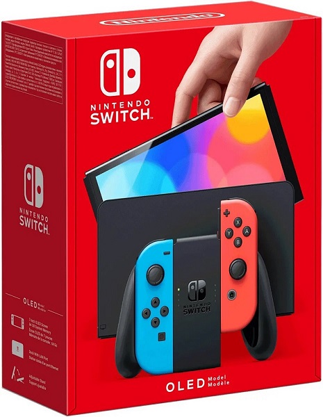 Nintendo Switch OLED Red/Blue. Купить Nintendo Switch OLED Red/Blue в магазине 66game.ru