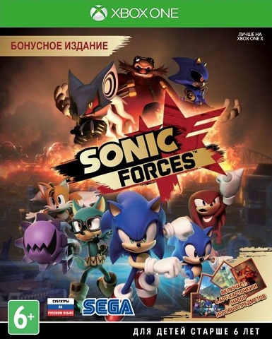картинка Sonic Forces - Bonus Edition [Xbox One, русские субтитры] USED. Купить Sonic Forces - Bonus Edition [Xbox One, русские субтитры] USED в магазине 66game.ru