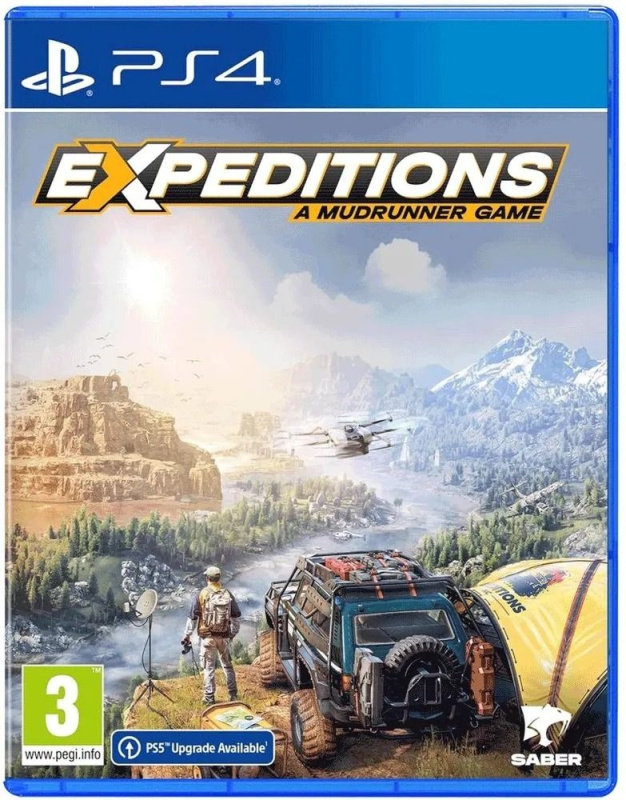 картинка Expeditions: A Mudrunner Game [PS4, русские субтитры] USED. Купить Expeditions: A Mudrunner Game [PS4, русские субтитры] USED в магазине 66game.ru