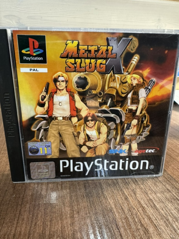 картинка Metal Slug X original [PS1, английская версия] USED от магазина 66game.ru