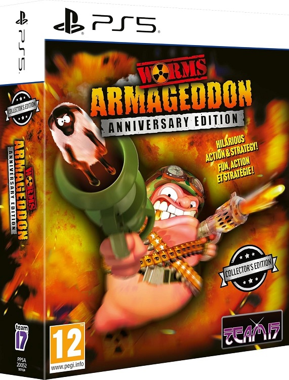 картинка Worms Armageddon Anniversary Collector's Edition [PlayStation 5,PS5 русские субтитры] от магазина 66game.ru