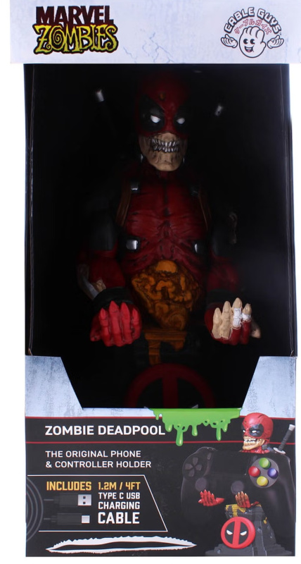 картинка Стенд для Джойстика Cable Guys Marvel Zombie Deadpool (893957) от магазина 66game.ru