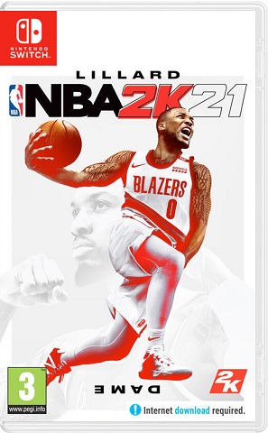 картинка NBA 2K21 [Nintendo Switch, английская версия]. Купить NBA 2K21 [Nintendo Switch, английская версия] в магазине 66game.ru
