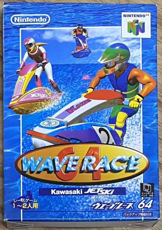 картинка Wave Race 64 (NES 64 NTSC) JAP ORIGINAL Б/У     от магазина 66game.ru