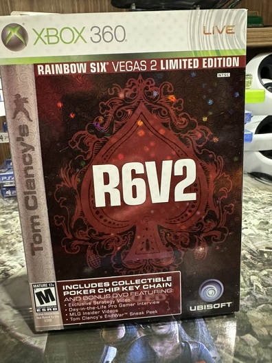 картинка Rainbow Six Vegas 2 Limited Edition [Xbox 360, английская версия]. Купить Rainbow Six Vegas 2 Limited Edition [Xbox 360, английская версия] в магазине 66game.ru