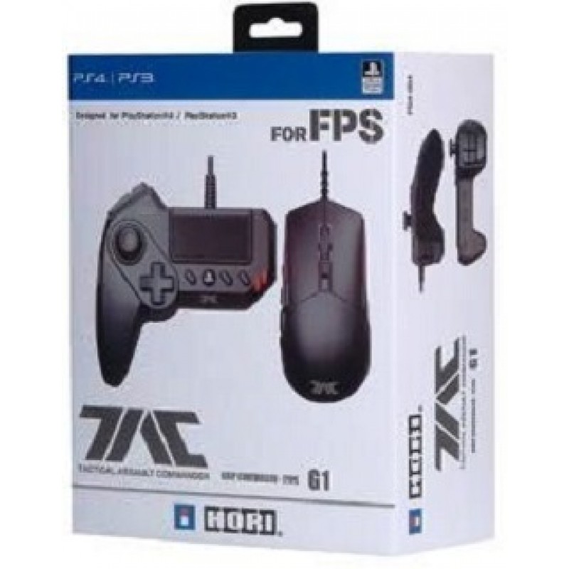 картинка Геймпад + мышь Hori T.A.C. Grips (PS4-054E) для PS3/PS4. Купить Геймпад + мышь Hori T.A.C. Grips (PS4-054E) для PS3/PS4 в магазине 66game.ru