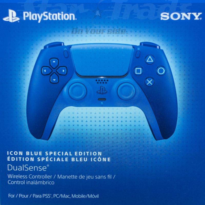 картинка Геймпад беспроводной Sony DualSense для PS5 (Icon Blue). Купить Геймпад беспроводной Sony DualSense для PS5 (Icon Blue) в магазине 66game.ru