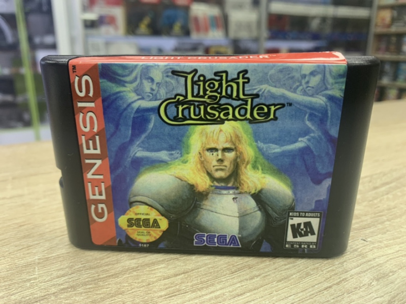 картинка Light Crusader [русская версия][Sega] Сохранение работает.!!!. Купить Light Crusader [русская версия][Sega] Сохранение работает.!!! в магазине 66game.ru