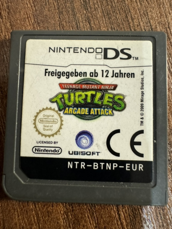 картинка Teenage Mutant Ninja Turtles: Arcade Attack [NDS] EUR. Купить Teenage Mutant Ninja Turtles: Arcade Attack [NDS] EUR в магазине 66game.ru