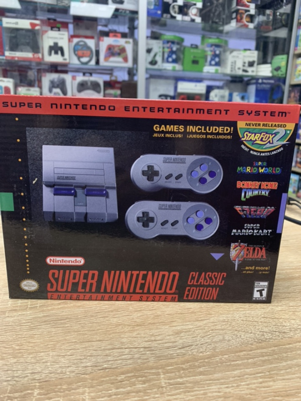 SNES Classic Edition Mini (2 джойстика в комплекте) (China). Купить SNES Classic Edition Mini (2 джойстика в комплекте) (China) в магазине 66game.ru
