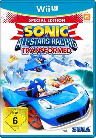 картинка Sonic All-Star Racing: Transformed Limited Edition [Wii-U] USED. Купить Sonic All-Star Racing: Transformed Limited Edition [Wii-U] USED в магазине 66game.ru