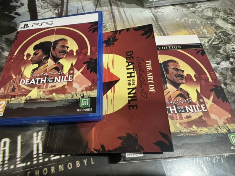 картинка Упаковка игры Agatha Christie Death on the Nile Limited Edition PS5. Купить Упаковка игры Agatha Christie Death on the Nile Limited Edition PS5 в магазине 66game.ru